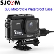 SJCAM SJ8 Series Motorcycle Waterproof Case with USB C Cable for SJ8 Pro SJ8 Plus SJ8 Air 4K Action