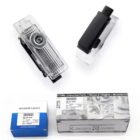 2pcs LED Car Door Welcome Light Decor Logo For BMW Mini Cooper R50 R53 R55 R56 R58 R59 R60 F55 F56 F