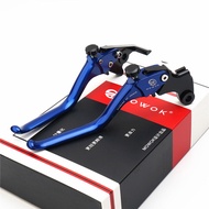 มือเบรกมอเตอร์ไซค์ Mowok NJ-5 สำหรับ Triumph Street Triple 765RS 765R ปี 21-26 ที่ปรับแต่งได้ เครื่อ