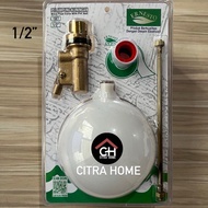 Ernesto Brass Ball Water Tank Float