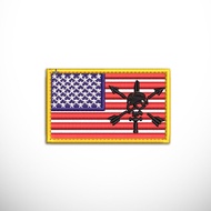 Patch Flag US Special Forces Nous Defions Emblem Embroidery Flag Direct Action CQB Army SF Regiment 