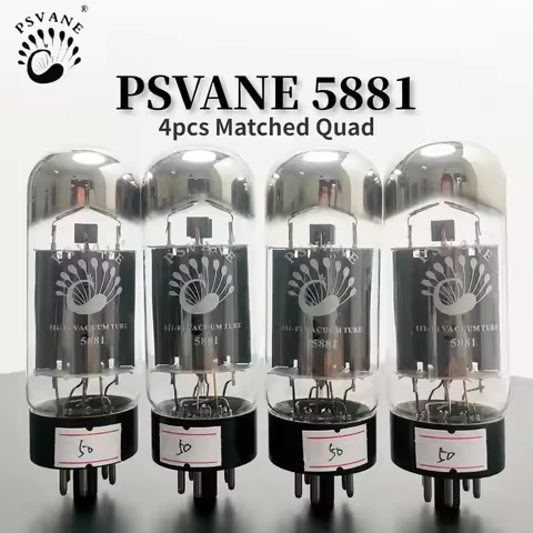 5881 PSVANE 5881 Vacuum Tube Replaces 5881A 350C 6L6GC 6P3P HIFI Audio Valve Electronic Tube Amplifi