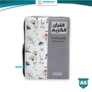 Al Quran Terjemahan Al Mubarok A5 Resleting New Cover Khalifah Quran Al Quran Cantik Untuk Wanita Al