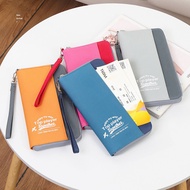 Portable Passport Holder Document Bag Travel Flight Ticket Storage Case Multi-Purpose Card