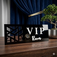 VIP Room Sign for Acrylic Doors