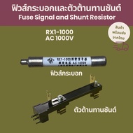 Cylinder Fuse And Slope Resistor RX1-100 AC1000V