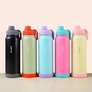 HILEE Wide Mouth with Spout Lid Vacuum Insulated Stainless Steel Drinking Water Aqua Flask tumbler