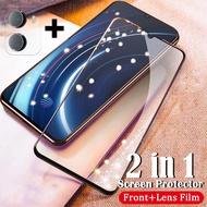 2Pack For Redmi 15A 5G Screen Protector Tempered Glass Film + Lens Camera Protector Film for Redmi 1