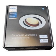 Philips Hue White Ambiance Milliskin Recessed Spotlight (Round) GU10 LED Bulb, 929003810801