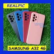 Case Samsung Galaxy A32 4G - Colorful Matte TPU Softcase Cover Casing