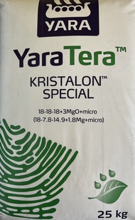 Yara Kristalon 18/18/18/3+Te 25kg / baja fertigasi "ready stock"