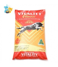 Vitality classic Lamb and beef 15kg adult dry dog food