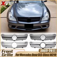XVIP Glossy Black AMG Style Bumper Grille For Mercedes Benz CLS-Class W219 CLS350 CLS500 CLS550 09-1