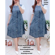 BELIEVE#DRESS JEANS KOMBI LD 110CM TS-3310. DRESS KEKINIAN/ VIRAL.