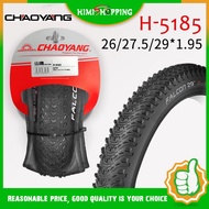 1PC CHAOYANG MTB bike tires H5185 26/27.5/29 inch Bicycle Tire FALCON Lightweight Mountain Bike Racing Off-road Folding Tire 60TPI Bicycle Accessories