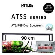 ประกันศูนย์ ไฟตู้ไม้น้ำ NETLEA AT5S gen 2 ยาว 90 cm Series AT5/RGB Dual Spectrums