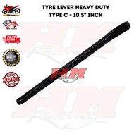 SPANAR TAYAR TYRE LEVER SPANNER TYRE STEEL BLACK 10'' / 12'' // TYPE C HEAVY DUTY 10.5'' INCH (A-CLA