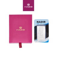 999.9 Silver Cast Bar (100g) - Produced by an LBMA Good Delivery List Refiner, Nadir Metal Refinery