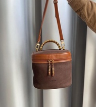 中古包 Loewe羅威 棕色蛇骨化妝包