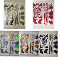 Y15ZR LC150 (8) 2019 ULTRAMAN L.E COMPUTER CUT BODY STICKER