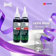 FROM HOME ROSEMARY OIL (FREE GIFT) Perawatan Rambut Rontok Rusak 100ML Perawatan Rambut Mengembang /