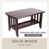 HEFEI Solid Wood Coffee Table /Meja Kopi / Side Table