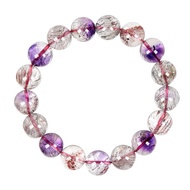 【正佳珠寶】超七 超頂級冰淨體聚寶盆 11.8-12.3mm 超七水晶手珠