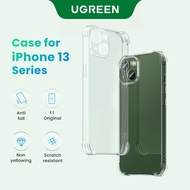 UGREEN Soft Phone Case Compatible for iPhone 16 Pro Max/15/14/13 2023 Shock-proof PU Rubber Back Cov