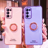 Luxury Bling Glitter Ring Case OPPO Reno 5 Pro 5G Reno5 Pro+ Reno5 4G