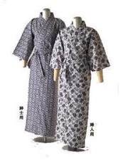 【§  §】10093【男女款不挑色S-LO號】日本男女情侶雙層純棉和服日式浴袍日本浴衣睡袍睡衣泡溫泉用浴衣2