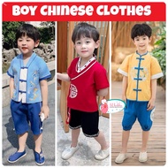 [LIL BUBBA] BOY CHEONGSAM CHINESE RACIAL HARMONY CLOTHES SET TRADITIONAL CHINESE FU