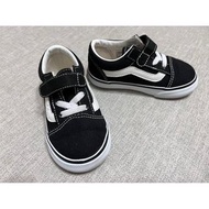 Vans OLD SKOOL 童鞋 黑色 魔鬼氈 V36BABY 女童鞋 男童鞋