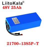LiitoKala 21700 48V 25ah 30ah 15ah 20ah ebike battery 48v battery Lithium Battery Pack For Electric