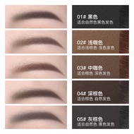 M MOLI Natural Vivid Double-Headed Eyebrow Pencil Triangle One-Word Beginner Eyebrow Pencil Not Easy