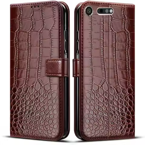 Flip Leather Case For Sony Xperia 5 1 10 II III 8 L4 L3 L2 L1 X XZ3 XZ2 XZ1 XZ XZS XA 1 2 Ultra Plus
