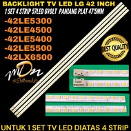 LG 42 INCH LED TV BACKLIGHT 42LE5300- 42LE4500- 42LE5400- 42LE5500- 42LX6500 LG 42 INCH TV BACKLIGHT