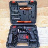 HAND DRILL SCREW ADJUSTABLE SPEED BATTERY/ HOLE 48V&12V POWERFUL CORDLESS DRILL 26PCS SET LI-ON BATT