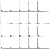 PLIGREAT 20 Pcs 90 Degree Small Springs, Stainless Steel Torsion Springs OD 6mm Small Torsion Spring