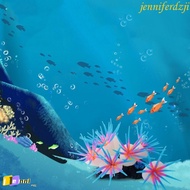 JENNIFERDZJI Simulation Anemones, Silicone Soft Artificial Coral, Aquarium Aquascape Colorful Decora