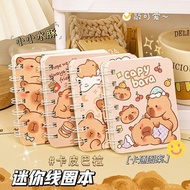 Kapibara Coil Notebook Capybara Diary Notepad Mini A7 Portable Handbook Pocket A7 Notebook A7 Notebo