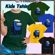 🇲🇾YYMAJU🇲🇾 Among Us kids tshirt baju budak Among us blue egg gift