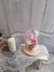 畢業禮物 康乃馨玻璃花盅畢業 老師禮物