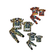 🔥BAJU TIDUR KANAK2 ARMY / BOMBA / PASKAL 1 -6 TAHUN 🔥