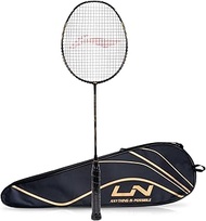 Li-Ning G-Force Superlite Max 9 Carbon Fibre Badminton Racket with Free Full Cover(80 Grams. 30 Lbs)