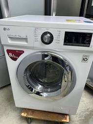 LG 樂金 前置式洗衣乾衣機 (8kg/5kg, 1400轉/分鐘) WF-CT1408MW