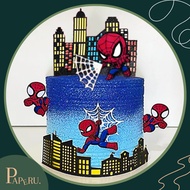 Spiderman Cake Topper Cake Decoration Cake Decoration Cake Decoration