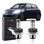 New For Suzuki Swift Alto CELERIO 2009-2013 Front Car Headlight Lamp Bulbs - T12 6000K LED Bulbs Kit