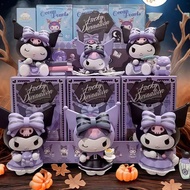 [Ready Stock] Sanrio Kuromi Lucky Divination Mystery Box Car Trendy Play Figure Doll Decoration Stud