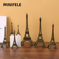 MINIFELE Eiffel Tower Statue, Exquisite Design Metal Eiffel Tower Model, 7 Sizes with Box Bronze Eif