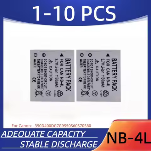 3.7V 1180mAh NB-4L digital camera battery suitable for Canon IXUS 130 115 220 110 117 100 230 120hs